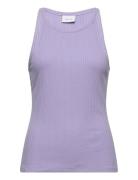 Viathalia New Strap Top - Noos Purple Vila