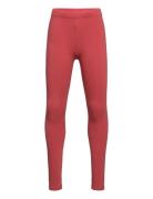 Leggings Basic Brushed Solid Red Lindex