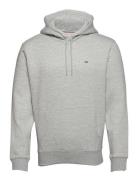 Tjm Regular Fleece Hoodie Grey Tommy Jeans