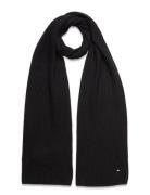 Essential Flag Scarf Black Tommy Hilfiger