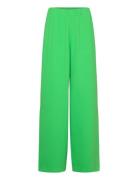 Slftinni-Relaxed Mw Wide Pant N Noos Green Selected Femme