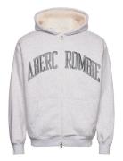 Anf Mens Sweatshirts Grey Abercrombie & Fitch
