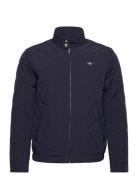 Quilted Windcheater Navy GANT