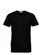 Ilmo Bamboo Viscose T-Shirt Black FRENN