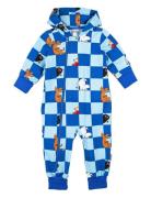 Squares Overall Blue Martinex