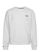 Essential Logo Crew Sweat Ub Grey Superdry