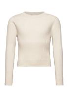 Nlffulla Ls Short Knit Cream LMTD