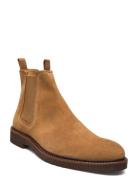 Biaerik Chelsea Boot Suede Beige Bianco