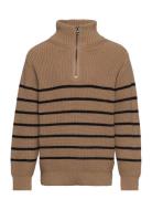 Tnjokum Knit Pullover Brown The New