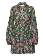 Boho Shirt Dress Green By Ti Mo