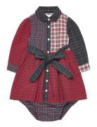 Plaid Poplin Fun Shirtdress & Bloomer Patterned Ralph Lauren Baby