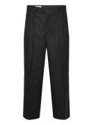 Wide Flannel Trousers Black Filippa K