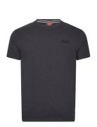 Essential Logo Emb Tee Black Superdry