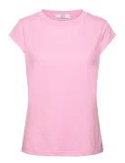Cc Heart Basic T-Shirt Pink Coster Copenhagen