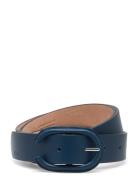 Ecco Formal Covered Belt Navy ECCO