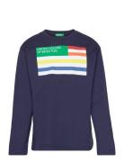 T-Shirt L/S Navy United Colors Of Benetton