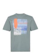 Printed T-Shirt Grey Tom Tailor