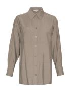 Mschlynelle Selia Shirt Brown MSCH Copenhagen