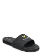 Logo Easy Slide Black Lyle & Scott