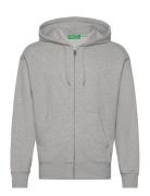 Jacket W/Hood L/S Grey United Colors Of Benetton