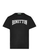 T-Shirt Black United Colors Of Benetton