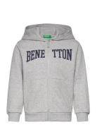 Jacket W/Hood L/S Grey United Colors Of Benetton