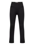 Flared Interlock Pants Black Tom Tailor