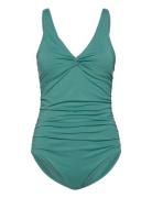 Simi Solid Swimsuit Recycled Green Panos Emporio
