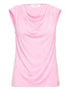 Rwbiarritz Ss Waterfall T-Shirt Pink Rosemunde