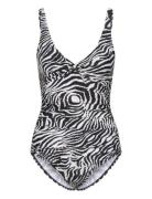 Zebra Simi Swimsuit Black Panos Emporio