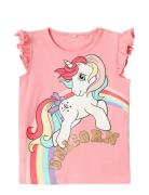 Nmfmalla Mlp Ss Top Cplg Pink Name It