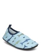 Swim Shoes Aop Blue Color Kids