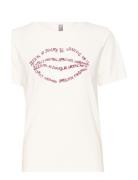 Cugith Lips T-Shirt White Culture