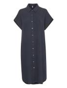 Cuelina Kaftan Dress Navy Culture