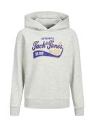 Jjelogo Sweat Hood 2 Col 22/23 Noos Jnr Grey Jack & J S