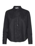 Linen Shirt Black Rosemunde