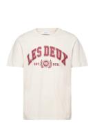 University T-Shirt Cream Les Deux