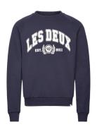 University Sweatshirt Navy Les Deux