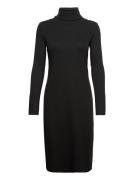 Cotton-Blend Turtleneck Dress Black Lauren Ralph Lauren
