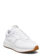 Train 89 Leather & Oxford Sneaker White Polo Ralph Lauren