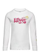 Levi's® Sprayed Logo Long Sleeve Tee White Levi's