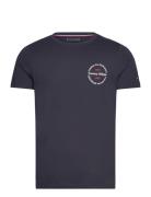 Hilfiger Roundle Tee Blue Tommy Hilfiger