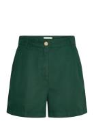 Cotton Linen Short Green Tommy Hilfiger