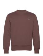 Crew Neck Sweatshirt Brown Fred Perry