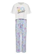 Pajama Boxy T Shirt Cute Swe Patterned Lindex