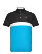 Pure Colorblock Polo Blue PUMA Golf