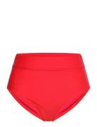 Rwshiitake Bikini Brief High Waist Red Rosemunde