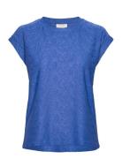 Fqblond-Tee-Flower Blue FREE/QUENT