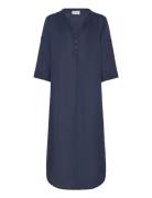 Crbellis Caftan Dress - Mollie Fit Blue Cream