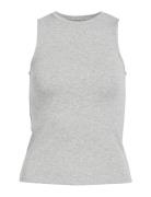 Objjamie S/L Tank Top Noos Grey Object